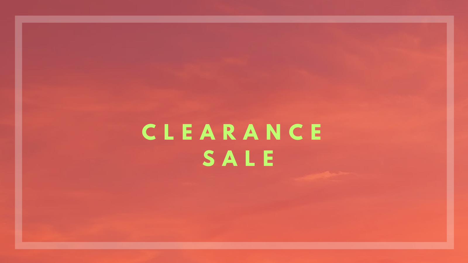 Clearance 2